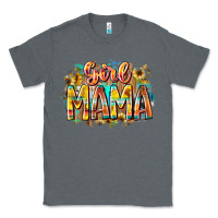 Charcoal Heather girl mama Classic Tee - RacoonDesign
