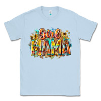 Dusty Blue girl mama Classic Tee - RacoonDesign