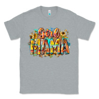 Heather Grey girl mama Classic Tee - RacoonDesign