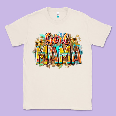 Girl Mama Classic Tee Designed By Racoondesign