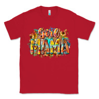 Red girl mama Classic Tee - RacoonDesign