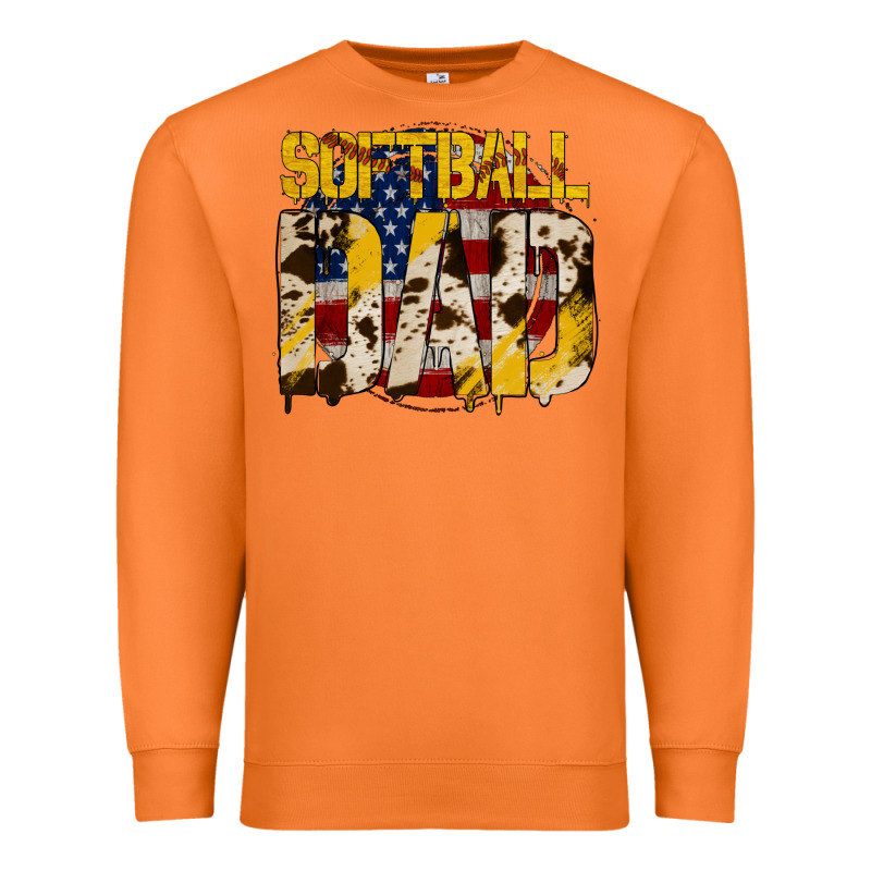 Softball Dad Premium Sweatshirt by Jasminsmagicworld | Teevron