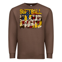 Chestnut softball dad Premium Sweatshirt - Jasminsmagicworld