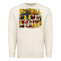 Sandshell softball dad Premium Sweatshirt - Jasminsmagicworld
