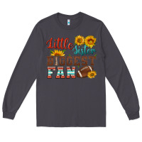 Smoke little sister biggest fan american football Long Sleeve Tee - HRA Design Shop