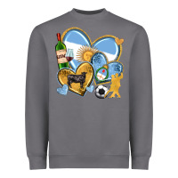 Storm argentina  hearts Heavyweight Sweatshirt - texasbilliewilder