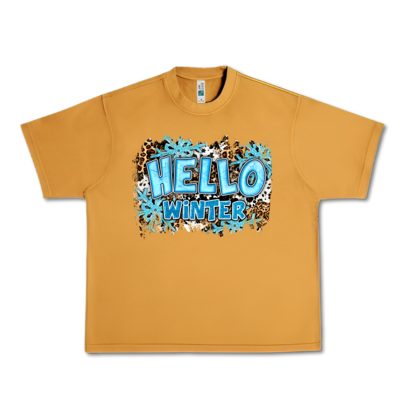 Hello Winter Urban Heavy Tee by RanaPortraitStore | Teevron