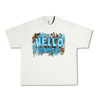 Pistachio hello winter Urban Heavy Tee - RanaPortraitStore