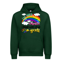 Forest Green the only choice i made was to be myself Urban Hoodie - Artiststas