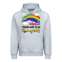 Heather Grey the only choice i made was to be myself Urban Hoodie - Artiststas
