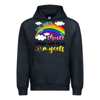 Navy the only choice i made was to be myself Urban Hoodie - Artiststas