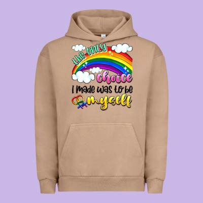 The Only Choice I Made Was To Be Myself Urban Hoodie Designed By Artiststas