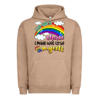 Pigment Burro the only choice i made was to be myself Urban Hoodie - Artiststas