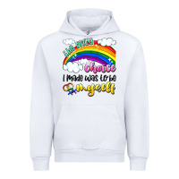 White the only choice i made was to be myself Urban Hoodie - Artiststas