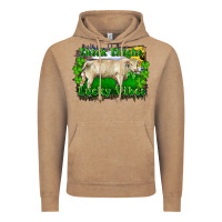 Vintage Coffee thick thighs lucky vibes charolais bull Vintage Hoodie - RanaPortraitStore