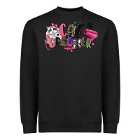 Black cat groomer Heavyweight Sweatshirt - Zillion Design Studio