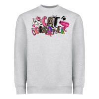 Heather Grey cat groomer Heavyweight Sweatshirt - Zillion Design Studio