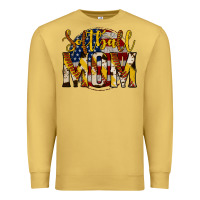 Antique Gold softball mom Premium Sweatshirt - Jasminsmagicworld