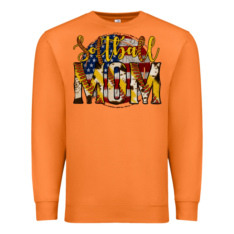 Softball Mom Premium Sweatshirt by Jasminsmagicworld | Teevron