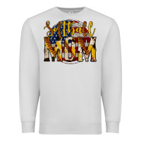 Dove Grey softball mom Premium Sweatshirt - Jasminsmagicworld