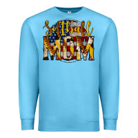 Ocean Blue softball mom Premium Sweatshirt - Jasminsmagicworld