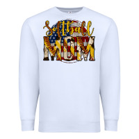 White softball mom Premium Sweatshirt - Jasminsmagicworld