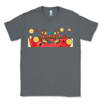 Charcoal Heather sweet summer time libbey cup Classic Tee - HRA Design Shop