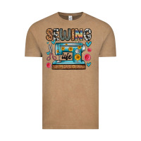 Vintage Coffee sewing life Vintage Tee - Zillion Design Studio