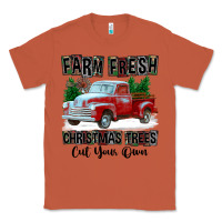 Copper Farm Fresh Christmas Trees Cut Your Own Classic Tee - FaDigitalArtStudio