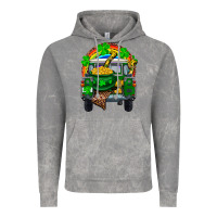 Cloud Rock st patricks day truck with pot of gold horseshoe a Vintage Hoodie - RanaPortraitStore