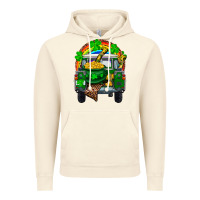 Vintage Artic st patricks day truck with pot of gold horseshoe a Vintage Hoodie - RanaPortraitStore
