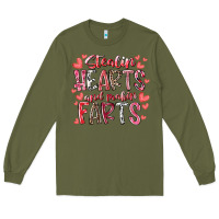 Army Green stealin hearts and makin farts Long Sleeve Tee - RacoonDesign