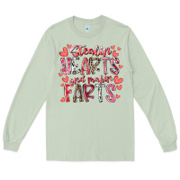 Matcha stealin hearts and makin farts Long Sleeve Tee - RacoonDesign