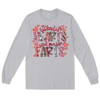 Moon Dust stealin hearts and makin farts Long Sleeve Tee - RacoonDesign