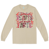 Mushroom stealin hearts and makin farts Long Sleeve Tee - RacoonDesign