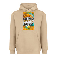 Mushroom bee nice or buzz off Heavyweight Hoodie - LillyAllenDesigns