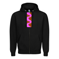 Black halloween pink pen wraps Zipper Hoodie - BundleAndBundleShop