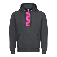 Smoke halloween pink pen wraps Zipper Hoodie - BundleAndBundleShop