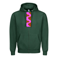 Sports Green halloween pink pen wraps Zipper Hoodie - BundleAndBundleShop