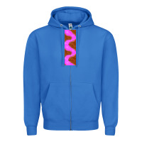 True Royal halloween pink pen wraps Zipper Hoodie - BundleAndBundleShop