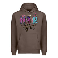 Coffee hair stylist Premium Hoodie - MaliasSmallBusiness