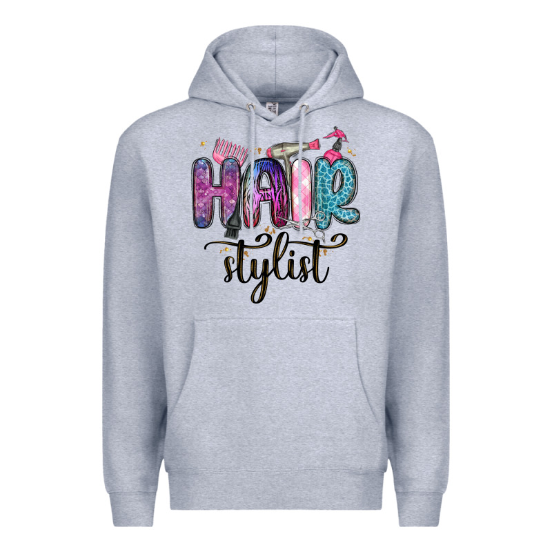 Hair Stylist Premium Hoodie by MaliasSmallBusiness | Teevron