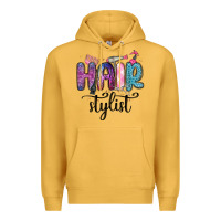 Mustard hair stylist Premium Hoodie - MaliasSmallBusiness