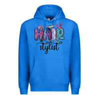 True Royal hair stylist Premium Hoodie - MaliasSmallBusiness