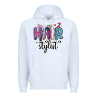 White hair stylist Premium Hoodie - MaliasSmallBusiness