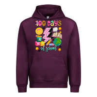 Mauve Wine 100 days of school Urban Hoodie - Artiststas