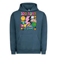 Pigment Midnight Navy 100 days of school Urban Hoodie - Artiststas
