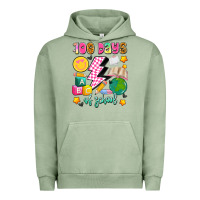 Pigment Oil Green 100 days of school Urban Hoodie - Artiststas
