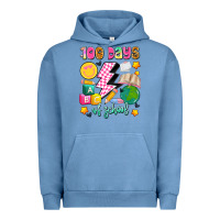 Pigment Pebble Blue 100 days of school Urban Hoodie - Artiststas