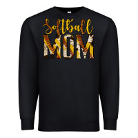 Black softball mom Premium Sweatshirt - Jasminsmagicworld